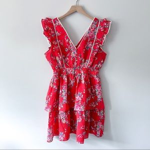 NWT Betsey Johnson Bush Garden Seersucker Dress